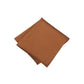 (Bronze) Uni Einstecktuch aus Seide gefaltet 28x28cm
