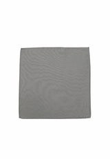 (Hellbeige) Uni Einstecktuch aus Seide 28x28cm