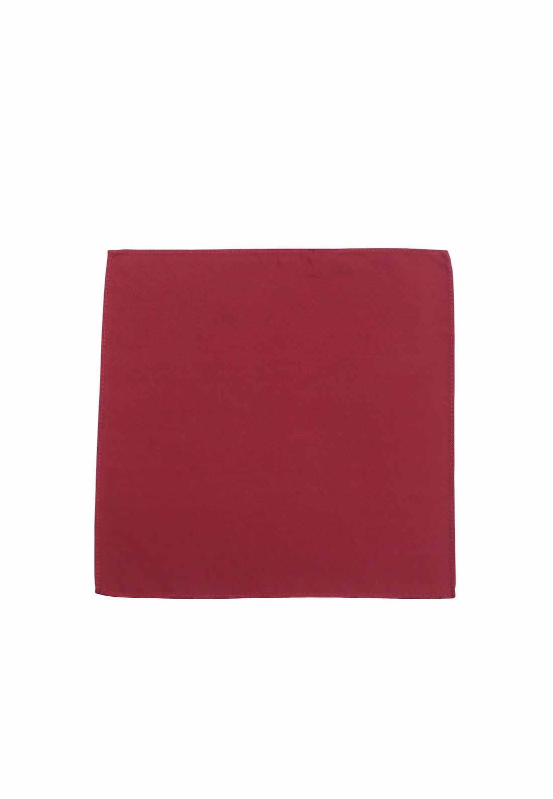 (Bordeaux) Uni Einstecktuch aus Seide Rückseite 28x28cm