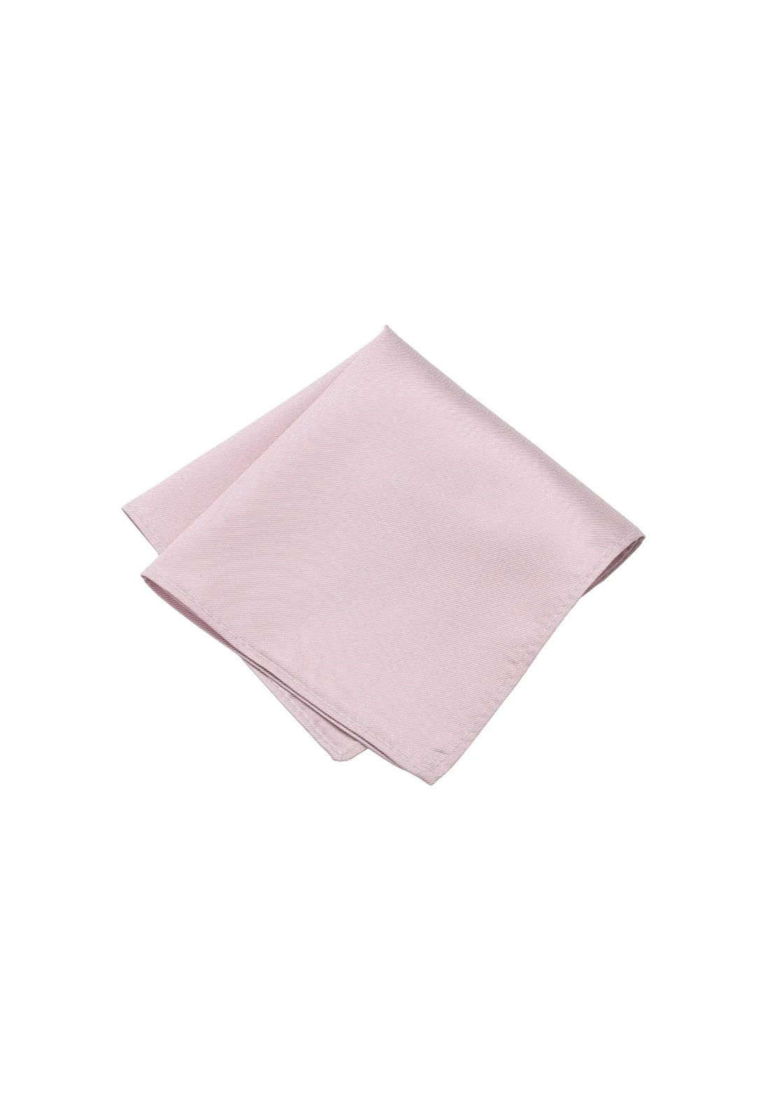 (Altrosa) Uni Einstecktuch Herren aus 100% Seide in Pastellfarbe, gefaltet