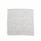(Beige) Seiden-Einstecktuch mit floralem Muster, ausgebreitet, 28 x 28 cm