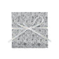 (Silber) Einstecktuch Sterlington Floral Seide – mit Geschenkschleife