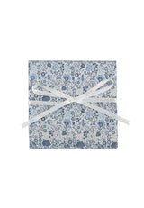 (Hellblau) Einstecktuch Sterlington Floral Seide – mit Geschenkschleife