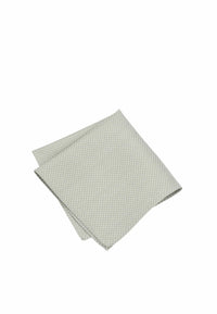 (Mint) Einstecktuch Herren Mikromuster Seide – Pochette gefaltet