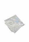 (Grün) Einstecktuch Herren Paisley-Muster Baumwolle – diagonal gefaltet