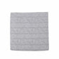 (Hellgrau) Einstecktuch Herren Paisley Seide 28x28 cm – Gesamtansicht