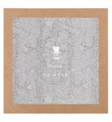 (Beige) Einstecktuch Paisley Seide in Geschenkverpackung – Prince Bowtie