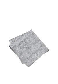 (Mint) Einstecktuch Herren Paisley Seide – diagonal gefaltet