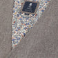(Beige) Weste Herren Tweed – Prince Bowtie Label mit Größenangabe